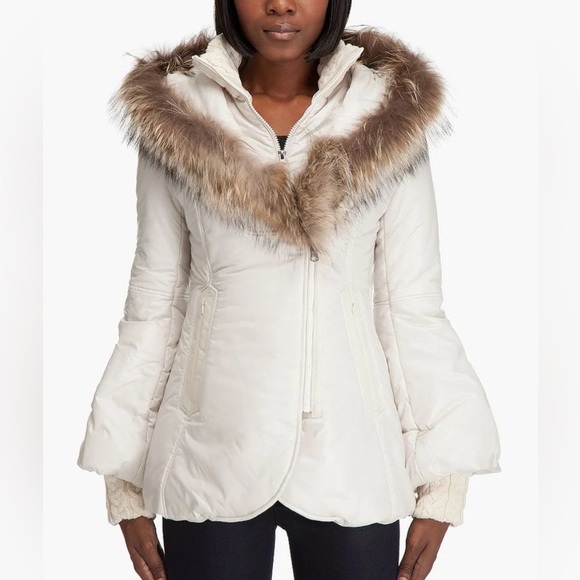 Mackage White Peaches Bell Sleeved Jacket - Picture 3 of 3